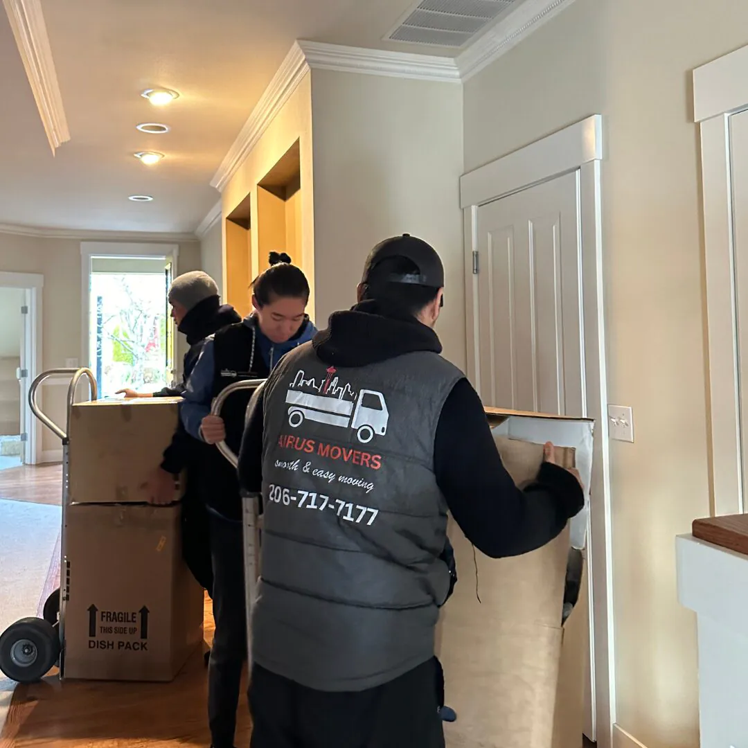 Airus Movers crew at work — photo 10